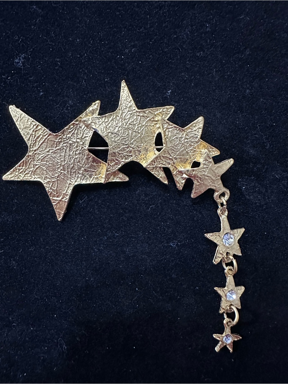 563- Vintage Park Lane Celestial Brooch